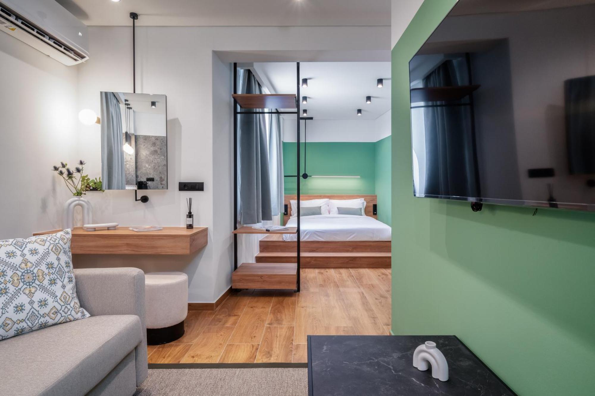 Dion Luxury Suites Atenas Exterior foto